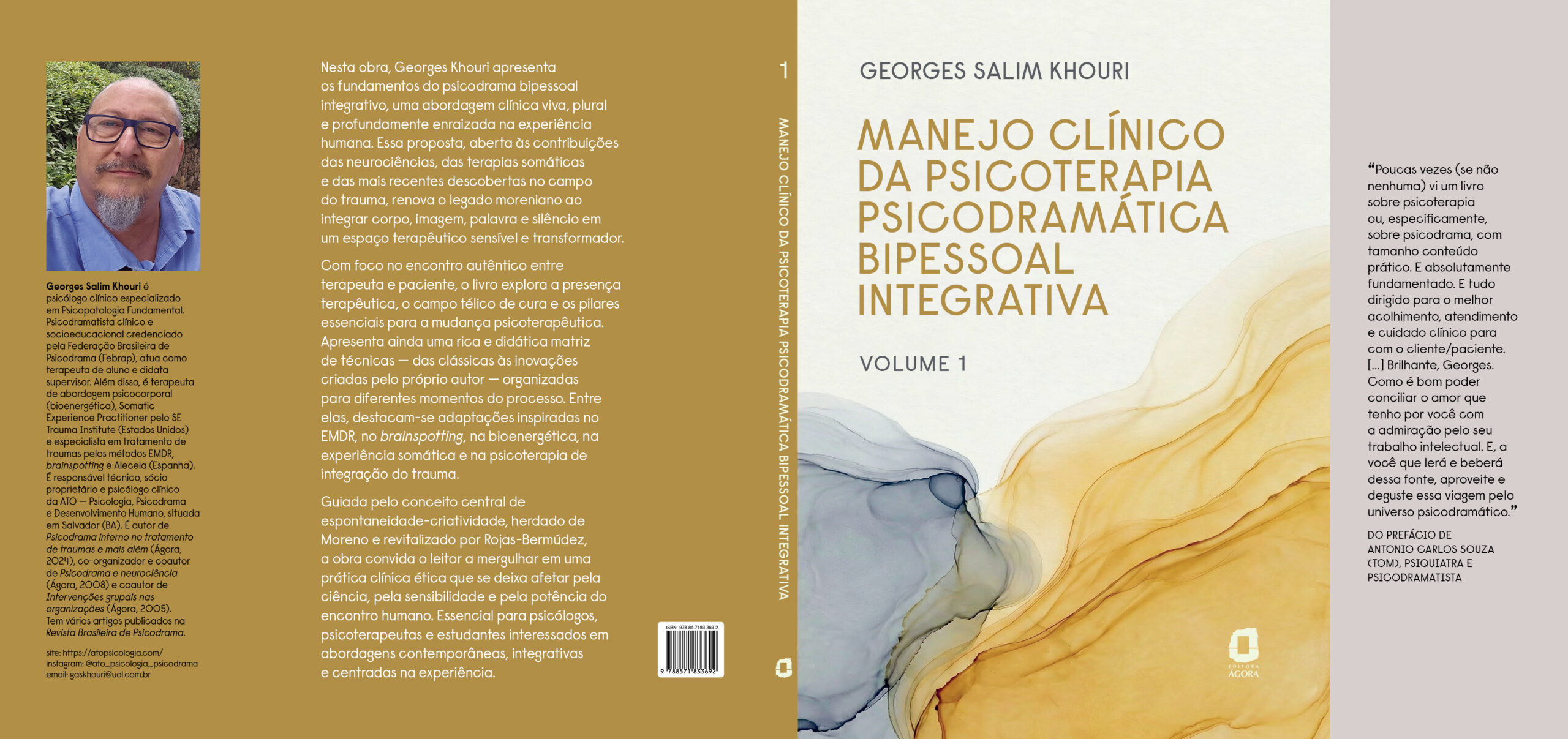 COMPLETA_Capa_Manejo clínico na psicoterapia psicodramática_VOL 1